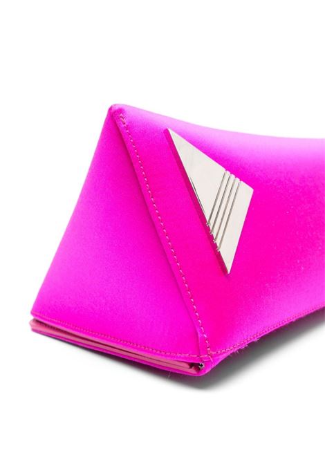 Fuchsia pink 8.30PM satin-finish clutch bag The Attico - women THE ATTICO | 241WAH01V007008